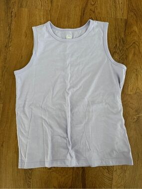 wonder nation Lavender Crewneck Tank Top for Girls size 10-12